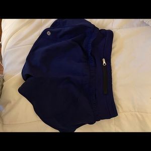 lululemon navy blue shorts size 2 women’s